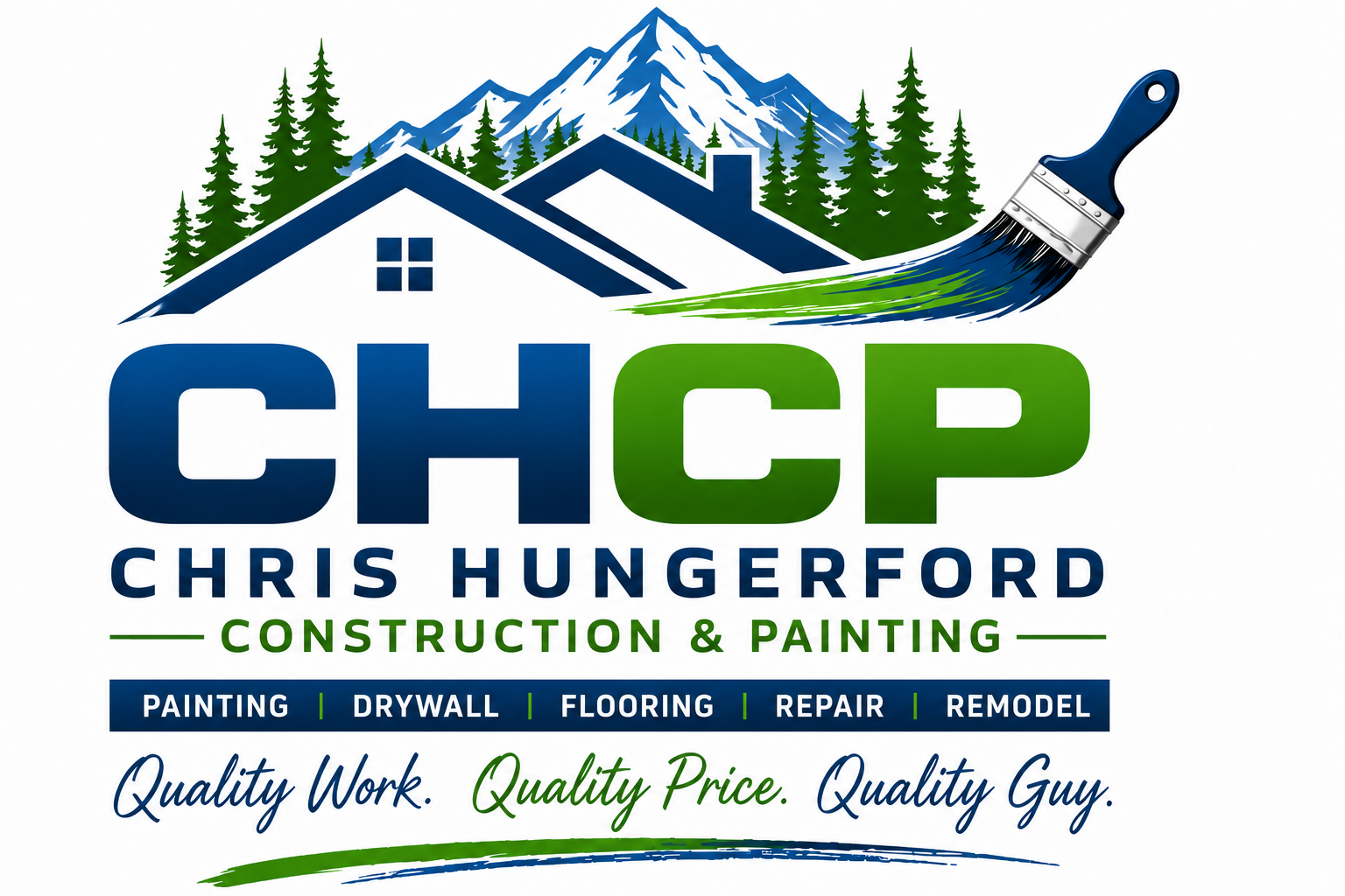 CHCP Chris Hungerford Construction & Painting logo